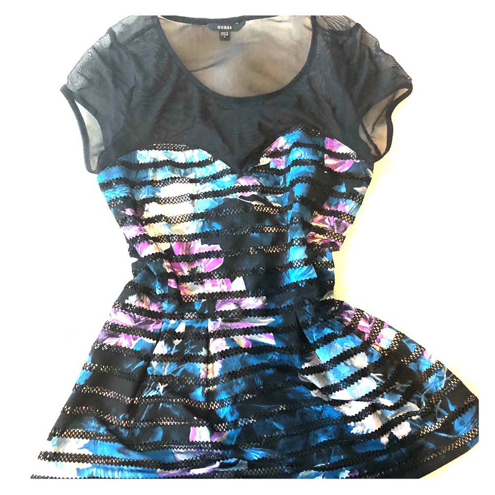 Mesh GUESS peplum 👚